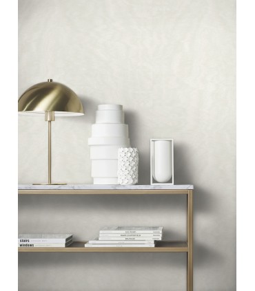MA34921 - Shimmering Moire White Textured Wallpaper-Opulent Accents