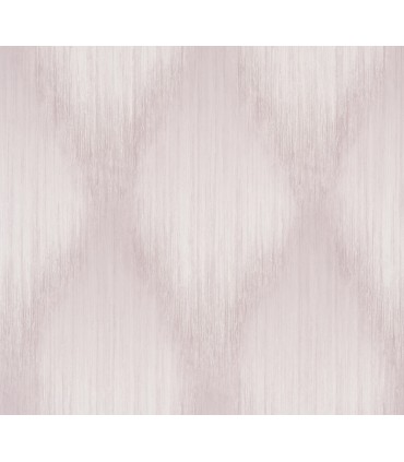 MA35802 - Starfall Mauve Metallic Ikat Wallpaper-Opulent Accents