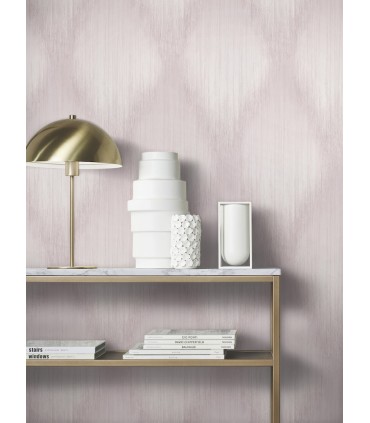 MA35802 - Starfall Mauve Metallic Ikat Wallpaper-Opulent Accents