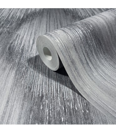 MA35804 - Starfall Pewter Metallic Ikat Wallpaper-Opulent Accents