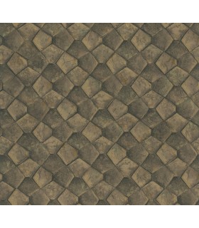 MA34909 - Waterford Gold Tiled Wallpaper-Opulent Accents
