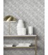 MA34907 - Waterford Grey Tiled Wallpaper-Opulent Accents