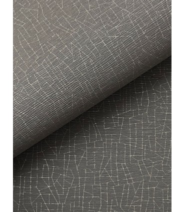 4207-5413 - Cary Stone Faux Grasscloth High Performance Wallpaper by Warner