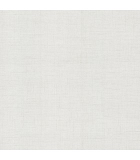 4207-5416 - Leon Off White Faux Fabric High Performance Wallpaper by Warner