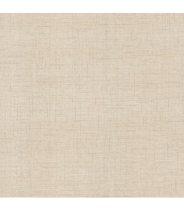 4207-5419 - Leon Beige Faux Fabric High Performance Wallpaper by Warner