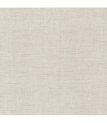 4195-5318 - Leon Light Grey Faux Fabric 54" Width Wallpaper-High Performance