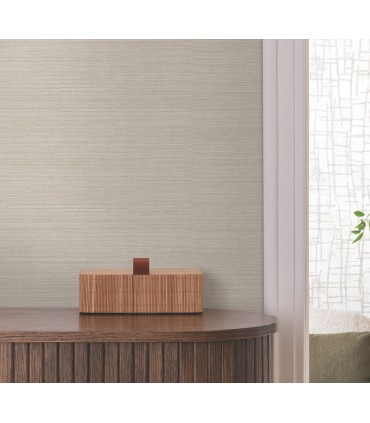 4207-5427 - Rhett Beige Striated High Performance Wallpaper by Warner