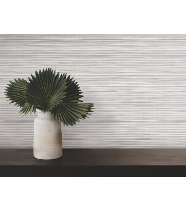 4207-5430 - Lorn Off-White Faux Grasscloth High Performance Wallpaper by Warner
