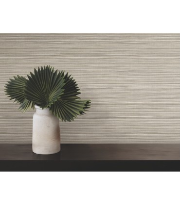4207-5434 - Lorn Stone Faux Grasscloth High Performance Wallpaper by Warner