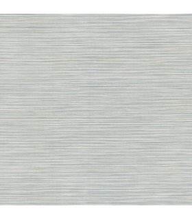 4207-5440 - Lorn Light Blue Faux Grasscloth High Performance Wallpaper by Warner