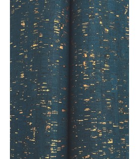 YGL7008 - Caldera Cork Navy / Gold Wallpaper-Natural Palette Resource