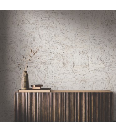 GRL89190 - Caldera Cork White Pearl Wallpaper-Natural Palette Resource