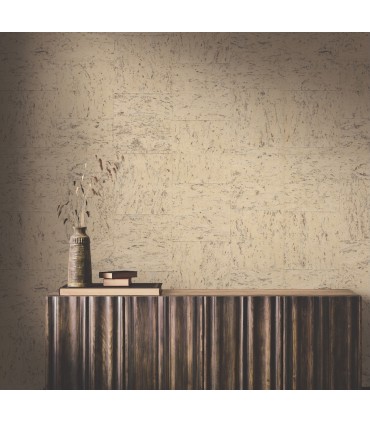 GRL88371 - Caldera Cork Whitewash Wallpaper-Natural Palette Resource