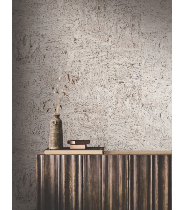 GRL88203 - Caldera Cork Silver Birch Wallpaper-Natural Palette Resource