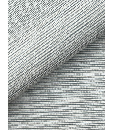 4195-5340 - Lorn Light Blue Faux Grasscloth 54" Width Wallpaper-High Performance