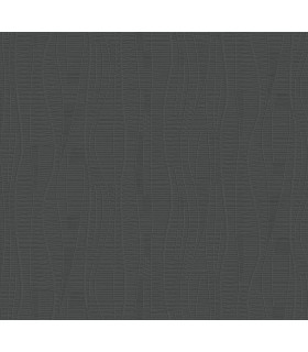4207-5448 - Amir Black Embossed High Performance Wallpaper by Warner