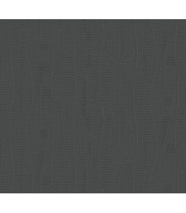 4207-5448 - Amir Black Embossed High Performance Wallpaper by Warner