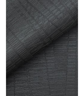 4207-5448 - Amir Black Embossed High Performance Wallpaper by Warner
