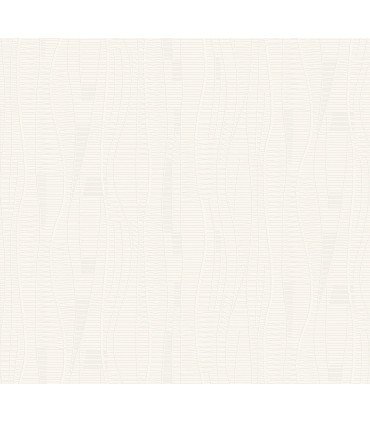 4195-5342 - Amir White Embossed 54" Width Wallpaper-High Performance