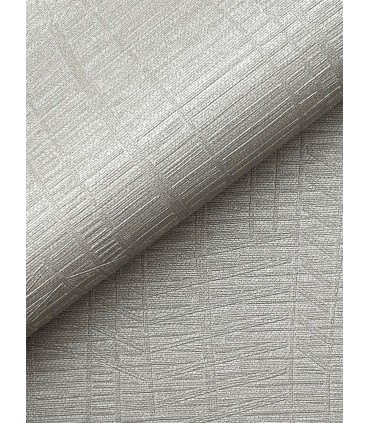 4195-5347 - Amir Grey Embossed 54" Width Wallpaper-High Performance