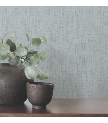 4207-5452 - Aden Light Blue Linear Abstract High Performance Wallpaper by Warner