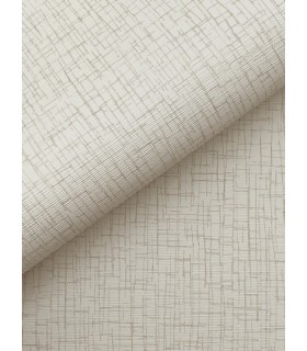 4207-5454 - Aden Beige Linear Abstract High Performance Wallpaper by Warner