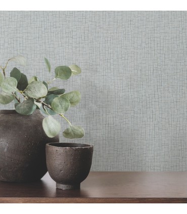 4195-5352 - Aden Light Blue Linear Abstract 54" Width Wallpaper-High Performance