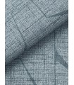 4195-5320 - Lyle Denim Abstract Geometric 54" Width Wallpaper-High Performance