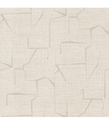 4195-5322 - Lyle Beige Abstract Geometric 54" Width Wallpaper-High Performance