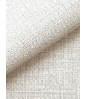 4195-5301 - Beau Dove Faux Fabric  54" Width Wallpaper-High Performance