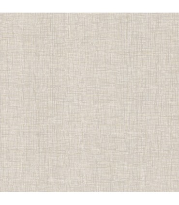 4195-5305 - Beau Grey Faux Fabric  54" Width Wallpaper-High Performance