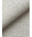 4195-5305 - Beau Grey Faux Fabric  54" Width Wallpaper-High Performance