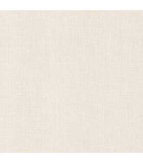4195-5303 - Beau Beige Faux Fabric  54" Width Wallpaper-High Performance
