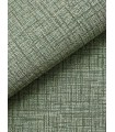 4195-5306 - Beau Green Faux Fabric  54" Width Wallpaper-High Performance