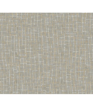4195-5359 - Rian Light Grey Linear Abstract 50.5" Width Wallpaper-High Performance