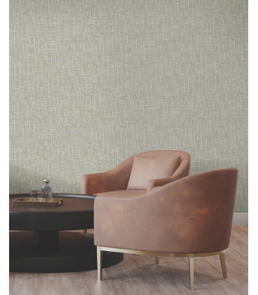 4195-5359 - Rian Light Grey Linear Abstract 50.5" Width Wallpaper-High Performance