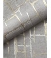 4195-5359 - Rian Light Grey Linear Abstract 50.5" Width Wallpaper-High Performance