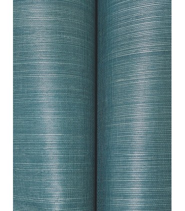 YGL7063 - Maguey Sisal Aegean Blue Wallpaper-Natural Palette Resource
