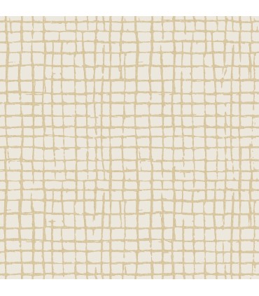 4177-27717 - Albin Pearl Gridline Wallpaper-Drew and Jonathan