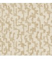 4177-27700 - Cipher Chestnut Geometric Faux Grasscloth Wallpaper-Drew and Jonathan