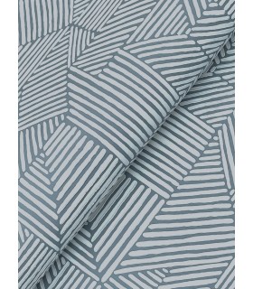 4177-83304 - Crescendo Blue Block Geometric Wallpaper-Drew and Jonathan