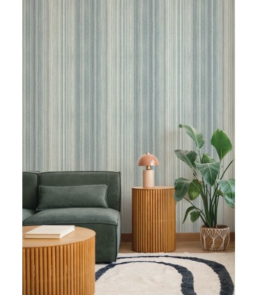 4177-27748 - Elan Blue Ombre Stripe Wallpaper-Drew and Jonathan