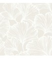 4177-27710 - Kyoto Dove Ginkgo Leaf Wallpaper-Drew and Jonathan