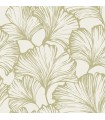 4177-27714 - Kyoto Moss Ginkgo Leaf Wallpaper-Drew and Jonathan