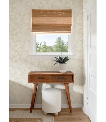 4177-27711 - Kyoto Pearl Ginkgo Leaf Wallpaper-Drew and Jonathan