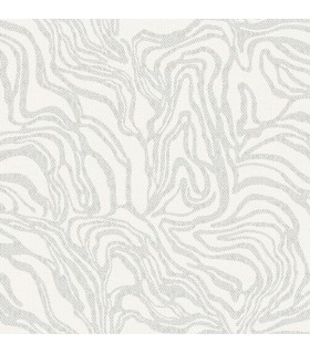 4177-27708 - Massar Silver Modern Marbled Wallpaper-Drew and Jonathan
