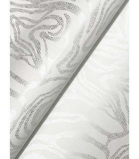 4177-27708 - Massar Silver Modern Marbled Wallpaper-Drew and Jonathan
