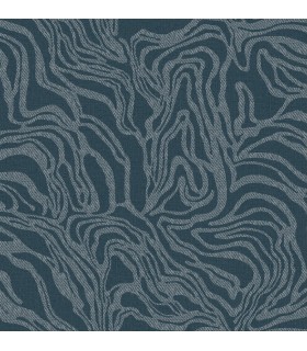 4177-27707 - Massar Teal Modern Marbled Wallpaper-Drew and Jonathan