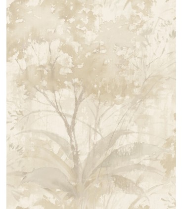 4177-27752 - Mistwood Beige Forest Wallpaper-Drew and Jonathan