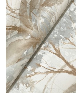 4177-27749 - Mistwood Blue Forest Wallpaper-Drew and Jonathan